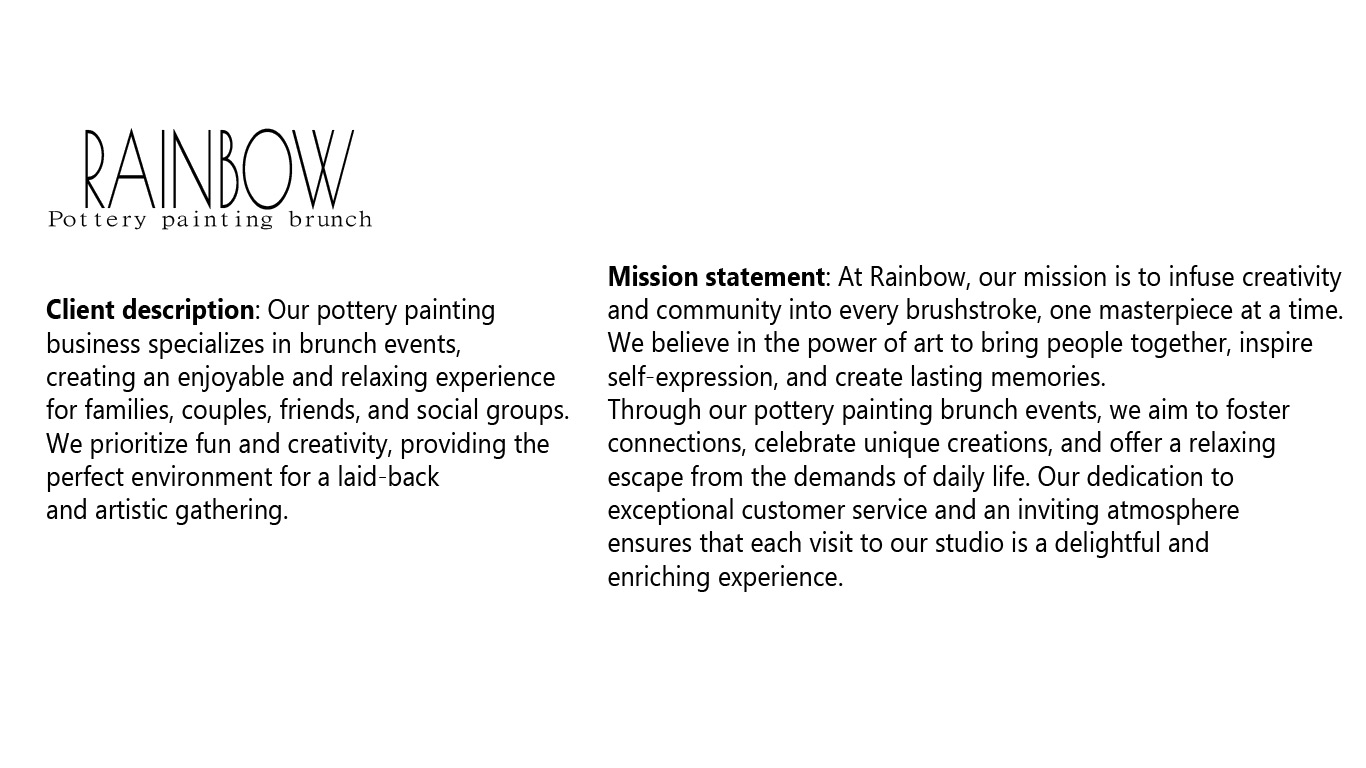 Rainbow brand logo and wordmark designs