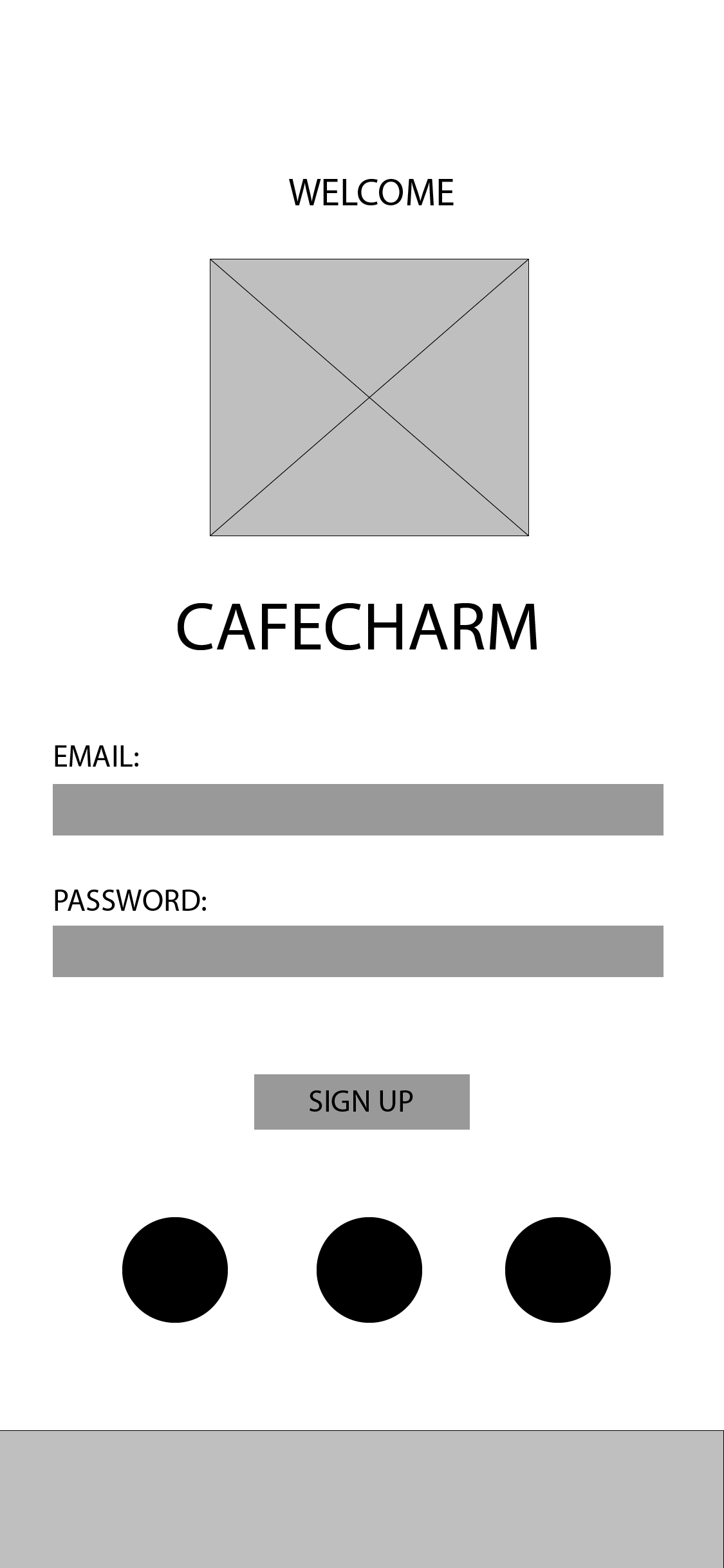 User flow and navigation mockups